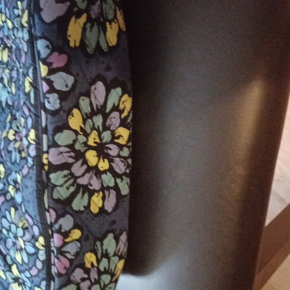 Vera Bradley Glenna tote large shoulder bag indigo pop blue - Picture 6 of 6